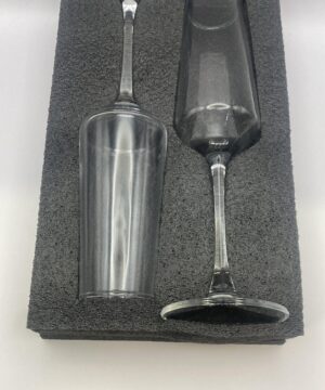 Flute in vetro per champagne