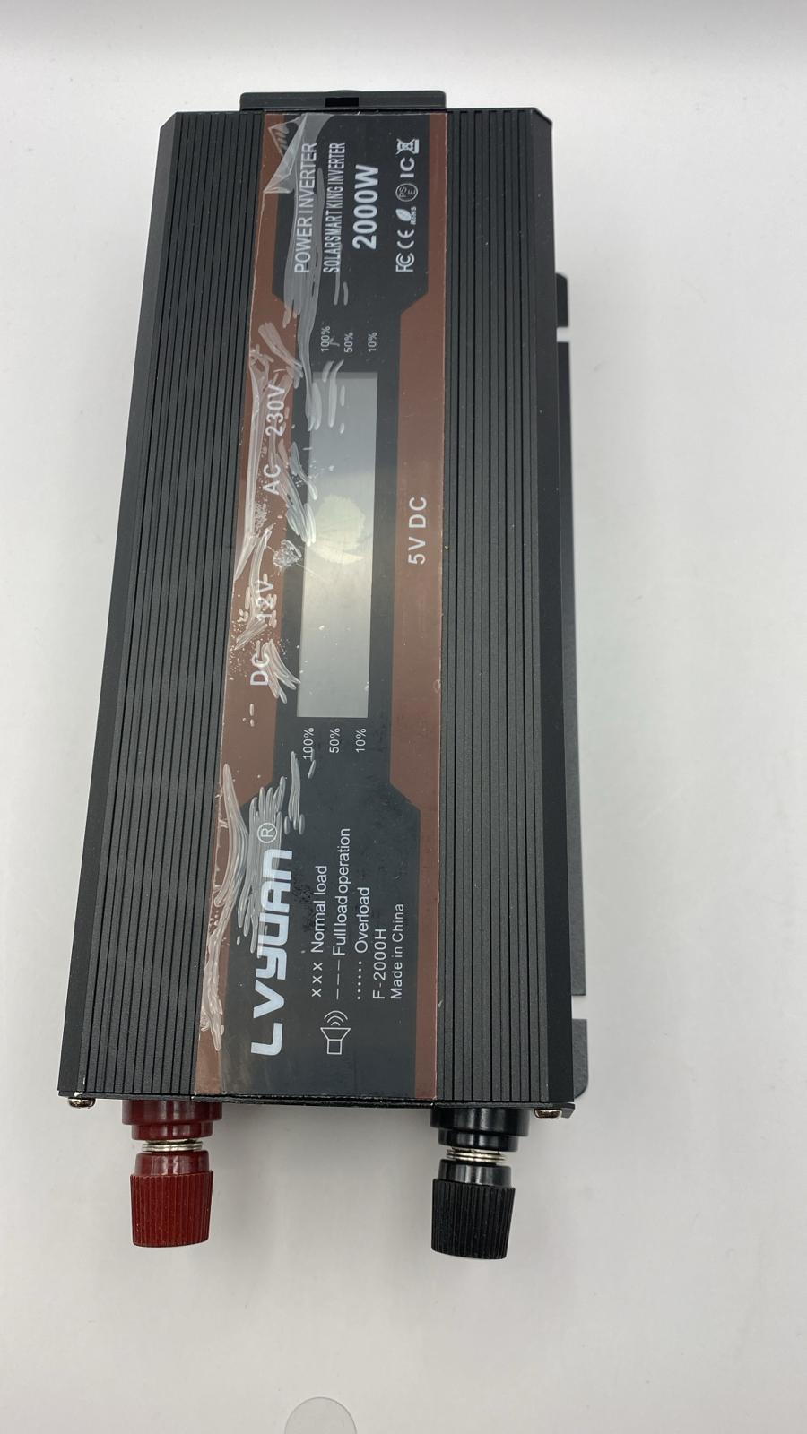 Convertitore di tensione LVYUAN 2000W con display LCD - immagine 3
