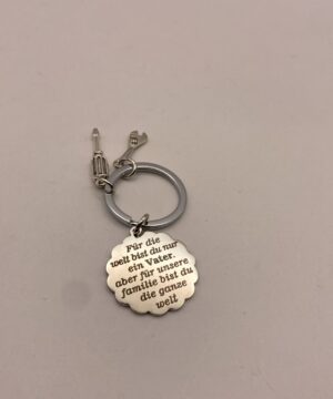 Portachiave a forma di fiore