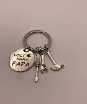 Portachiave con dedica per il Papà