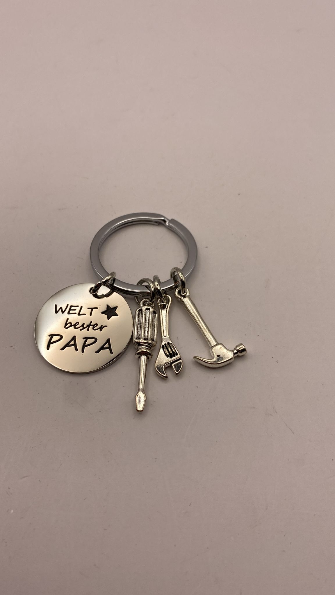 Portachiave con dedica per il Papà