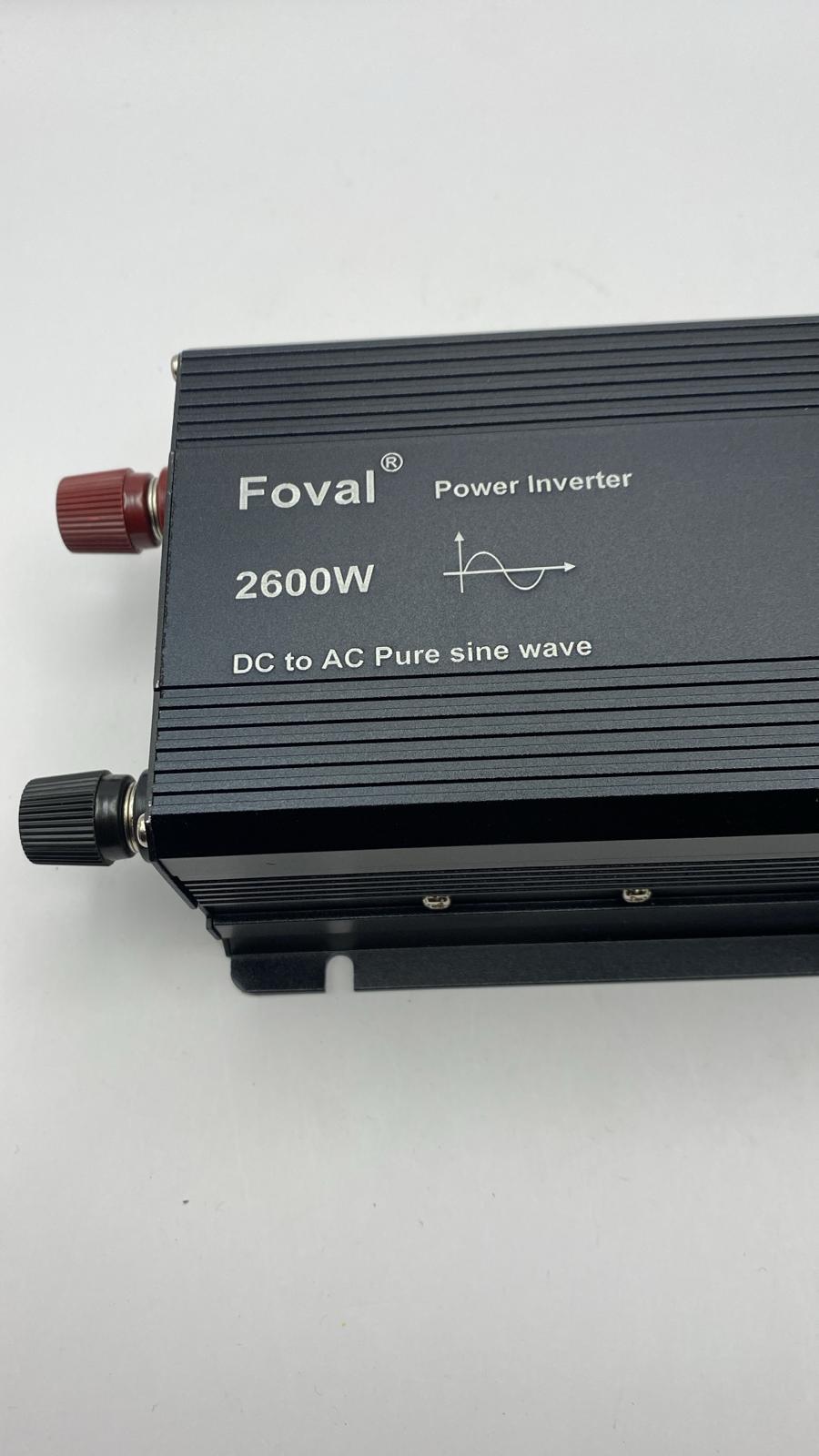 Convertitore a onda sinusoidale pura DC 12V a AC220V FOVAL - immagine 5