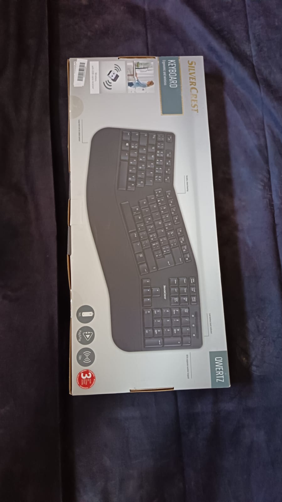 Tastiera ergonomica e wireless SILVERCREST - immagine 4