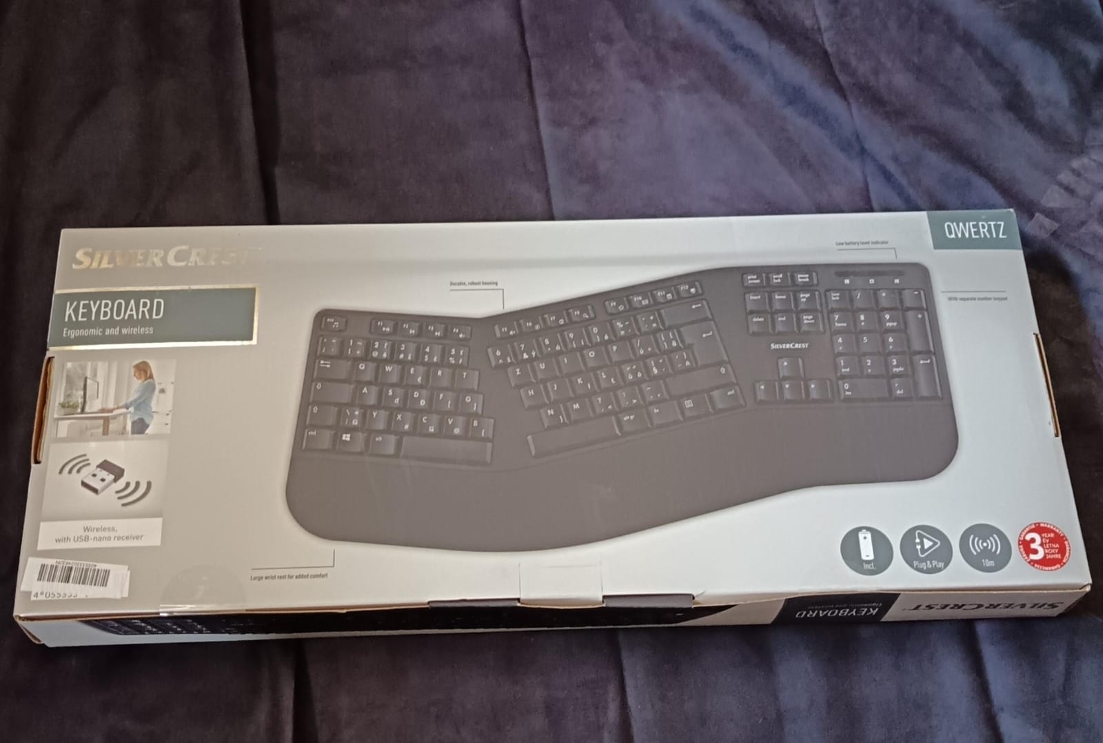 Tastiera ergonomica e wireless SILVERCREST - immagine 5