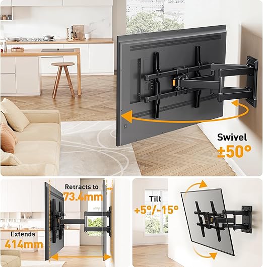Supporto TV da parete PERLEGEAR 32-85 pollici - immagine 3